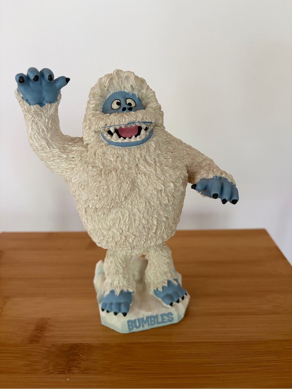 Rudolph’s Island of Misfit Toys Bumbles the Abominable Snowman Figure Bobblehead